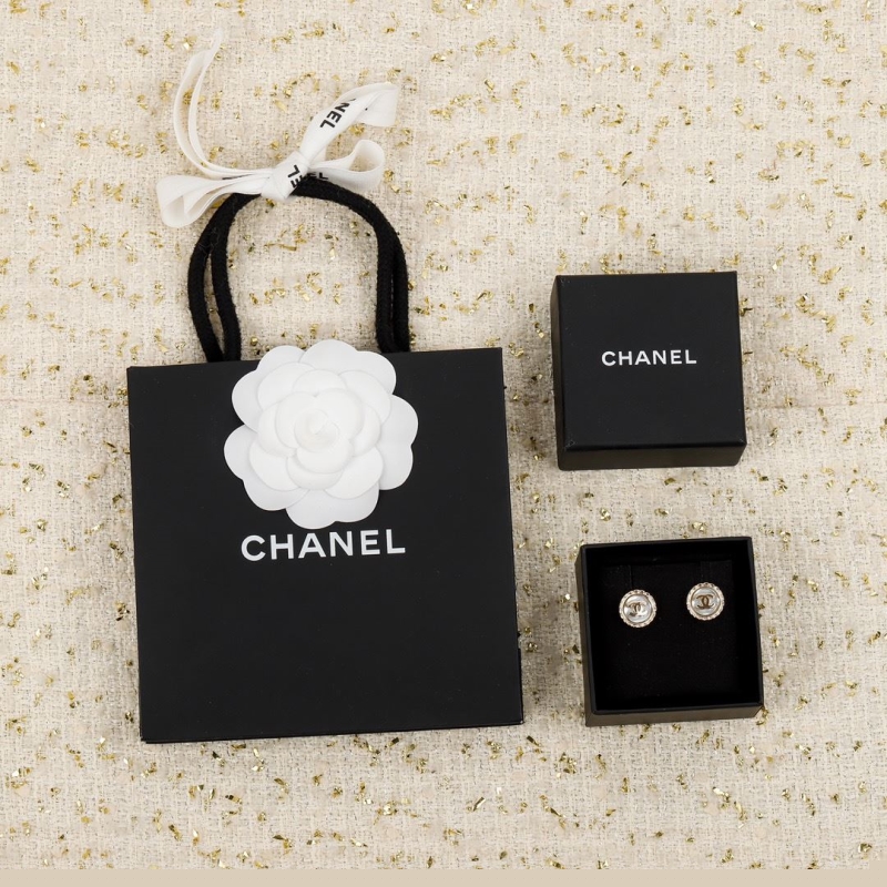 Ch*el earrings